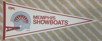 Memphis Showboats Full Size USFL Football Pennant • $18.47