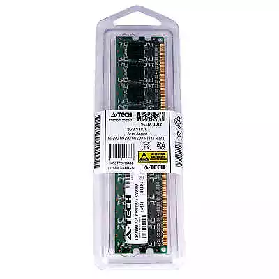 2GB DIMM Acer Aspire M7200 M7711 T180-SS320M X1200 X1200-BE5000A Ram Memory • $17.99