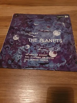 HOLST - THE PLANETS (Sir M.Sargent BBC SO BBC W/Chorus) -Vinyl • £3.50