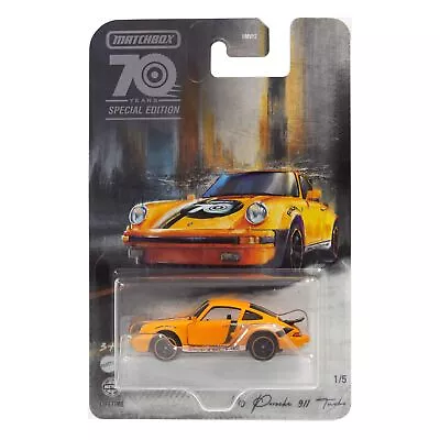 Matchbox 70 Years Special Edition '80 Porsche 911 Turbo 1/5 Hmv13 • £10.70