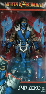 McFarlane Toys Mortal Kombat 7  Series 1 Sub Zero Non Mint Package • $59.95