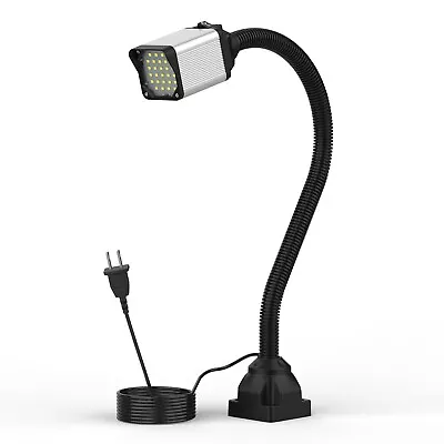 LED Lathe Work Light 20in Flexible Gooseneck Lamp With 28LEDs 1200 Lumen Ma... • $74.95