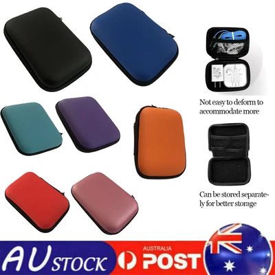 $9.69 • Buy Electronic Accessories Organizer Data Cable Storage Bag Travel Organizing Pouch