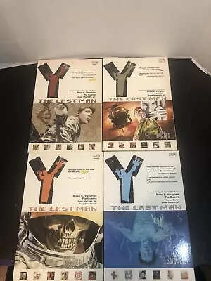 Y The Last Man 4 Book Lot Books 1-4 Vertigo Comics Graphic Novels • $24.99