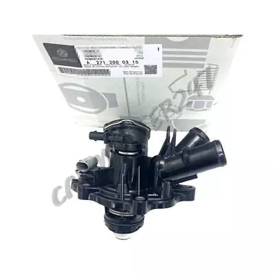 Mercedes Benz Genuine C250 SLK250 Thermostat With Housing And Seals (103 Deg. C) • $119.99