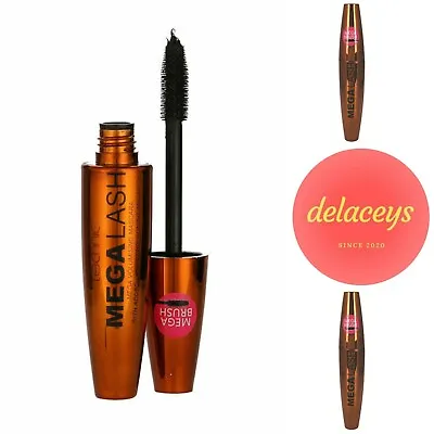 Technic MEGA LASH Mascara With Argan Oil - STRONG VOLUMISED ULTRA BLACK LASHES • £4.99