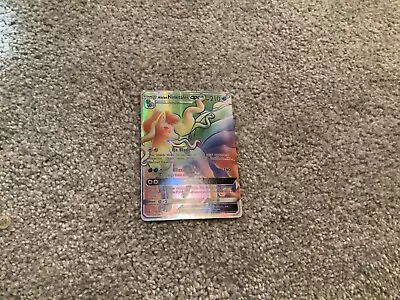 Alolan Ninetales GX Rainbow Secret Rare Pokemon Card 150/145 • $10.50