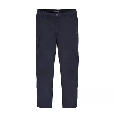Craghoppers Mens Expert Kiwi Convertible Tailored Trousers CG1778 • £44.41