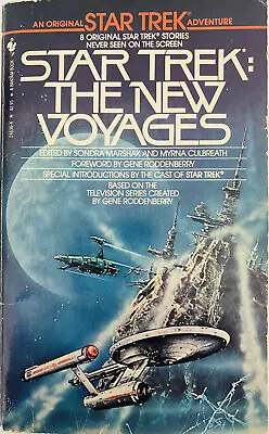 Star Trek The New Voyages 1976 Vintage Book • $9.95