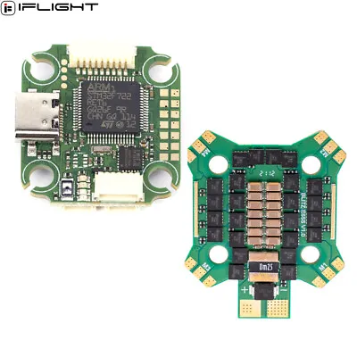 IFlight BLITZ Mini F7 Flight Controller Stack OSD（AT7456E）W/ BLITZ E55S 4-IN-1 • $66.78