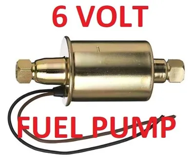 6 Volt Fuel Pump Packard 1952 1951 1950 1949 1948 1947 Use Alone Or As A Booster • $39.95