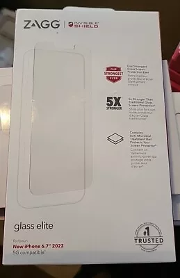 ZAGG Invisible Shield Glass  Elite IPhone  6.7  2022 • $12.99