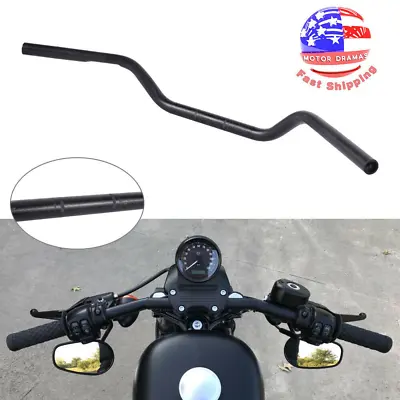 1  Black Motorcycle Drag Bar Handlebar Fit For Yamaha V-Star XVS 650 1100 1300 • $52.15