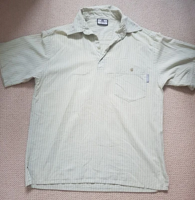 £4.50 • Buy Mountain Equipment Mens Short Sleeve Green Pullover Check Shirt Medium M