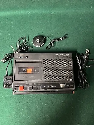 Vintage Realistic CTR-51 Desktop Cassette Tape Recorder - WORKING • $34.99
