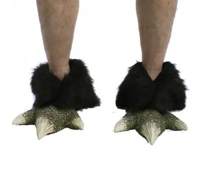 Dragon Feet Monster Lizard Reptile Claws Adult Shoe Covers Halloween Costume • $32.95