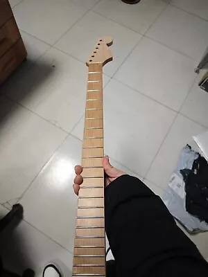 Roasted Maple Neck DIY For 22 Fret 30inch Baritone Style Big F Head No Inlay • $73.60