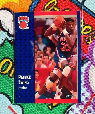 $8.88 • Buy 1991 NBA FLEER  PATRICK EWING  BASKETBALL TRADING CARD - V/Good Condition 