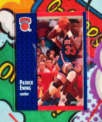 $8.88 • Buy 1991 NBA FLEER  PATRICK EWING  BASKETBALL TRADING CARD - V/Good Condition 