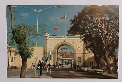 Macao To China Old Border Gate Postcard • $9