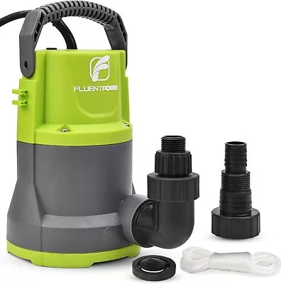 3/4-HP Submersible Sump Pump 3500GPH Utility Water Pump With 26-Ft Cord Adapters • $74.99