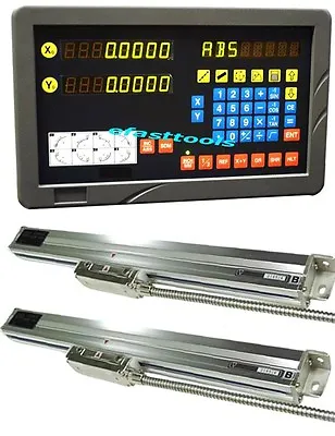 9x42 DRO 2 AXIS MILL BRIDGEPORT PACKAGE LINEAR SCALES NEW FREE SHIPPING NEW • $399