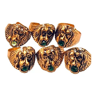 Set Of 6 Monkey Rings • $19.99