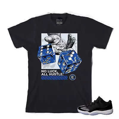 Tee To Match Air Jordan Retro 11 Low Space Jam Sneakers. No Luck Tee • $24.75