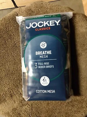 Jockey Classics Breathe Mesh BOXER BRIEFS • $16.99