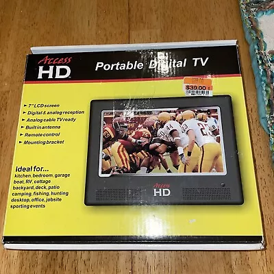 New Open Box 7  LCD Access HD PTV7000 Portable Digital TV • $39