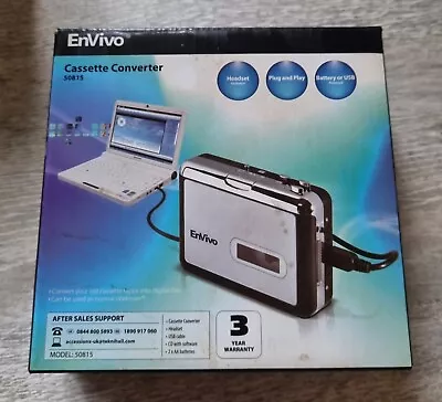 Envivo Cassette Converter 50815 - Boxed. • £16.99