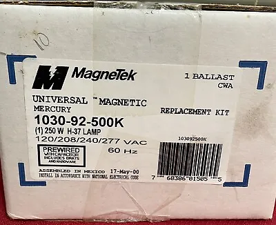 Universal Magnetic Mercury Replacement Kit 1030-92-500K   250W H-37 Lamp • $35.99
