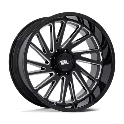 Moto Metal MO811 COMBAT 20X10 6X135 -18 GLOSS BLK MILLED Wheel Rim (QTY: 1) • $339.50