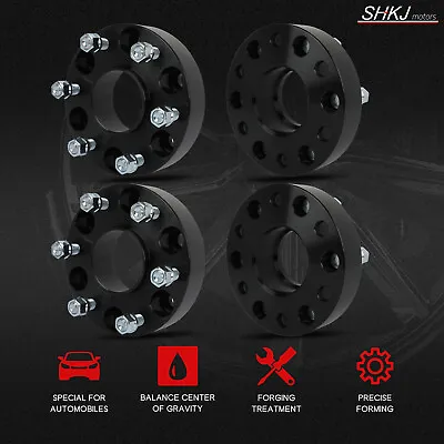 4X Hubcentric Wheel Spacers 6x5.5 1.5“ 14x1.5 Stud For Ram 1500 2019-2023 • $77.51