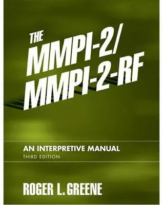 MMPI-2/MMPI-2-RF The: An Interpretive Manual • $32