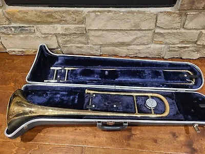 Vintage Brass Conn Shooting Star Trombone • $89.99