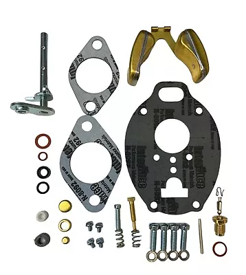 IH Farmall 504 2504 3514 Marvel Schebler TSX 857&925 Carburetor Repair Kit&Float • $54.99