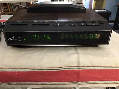 $18.99 • Buy Vintage COBRA Telephone Radio Alarm Clock RP-710S Works