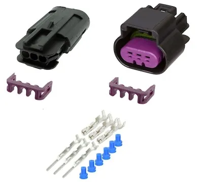 Delphi Gt 150 Series 3 Conductor Or Pin Connector Set 18-16 Ga. Metripack • $8.25