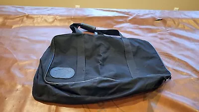 Harley-Davidson Motorcycles Black Zip Duffel Tote Bag Carry Case Helmets / GEAR • $6.45