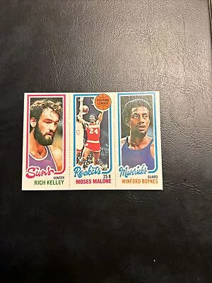 192 Rich Kelley 102 Moses Malone 64 Winford Boynes1980 81 Topps Cb5 • $1.49