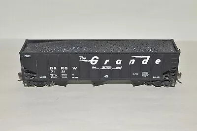 HO Scale Bachmann Silver Series Denver & Rio Grande Western RR 3 Bay Coal Hopper • $6