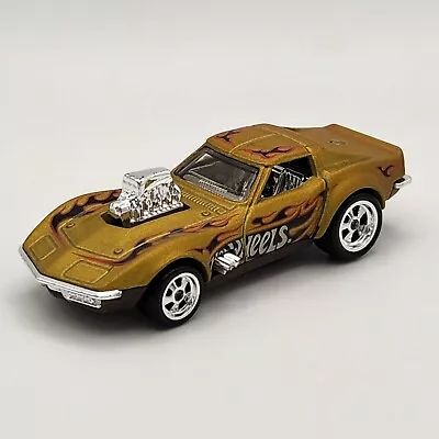 Hot Wheels Gas Monkey Garage '68 Corvette With Real Riders Wheels • $12.50