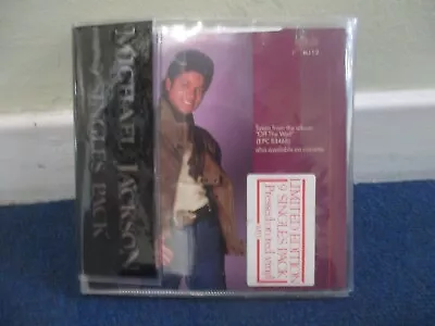 MICHAEL JACKSON 7  RED Vinyl 9 Singles Pack 1983 UK MJ1-9 EPIC + WALLET EXCELL • $87.03