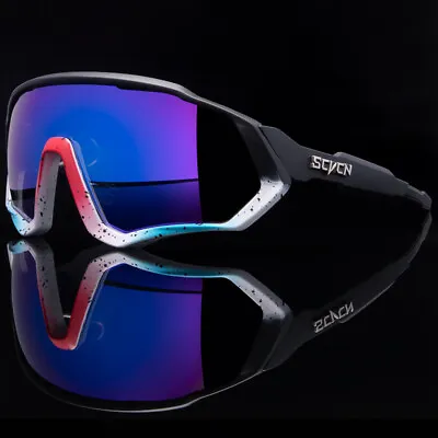 Cycling Glasses Sports MTB Bicycle Sunglasses Outdoor UV400 Riding Bike Goggles • $8.70