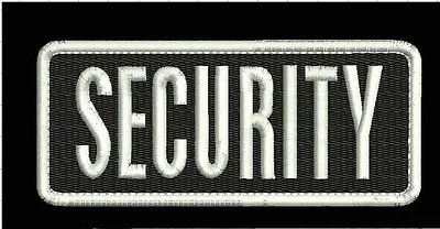 Security Embroidery Patches 2x5 Hook ON BACK • $5.99