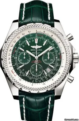 Breitling Bentley Motors Stainless Steel Green Dial Special Edition A25362 • $11992.66