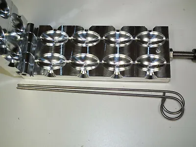 Egg Slip Sinker Multi Cavity Production Molds 1/8 To 32oz Choose Size USA 3RD • $150