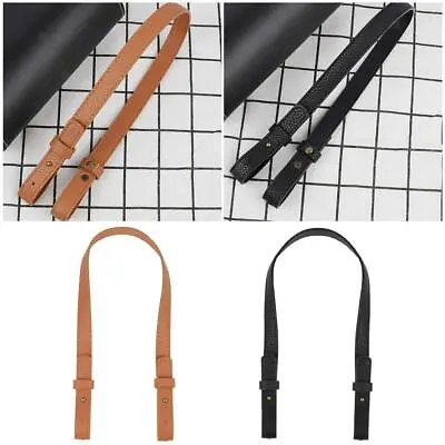 Leather Replacement Handles Shoulder Straps Purse Strap Bag Handles DIY Bag Belt • £6.85