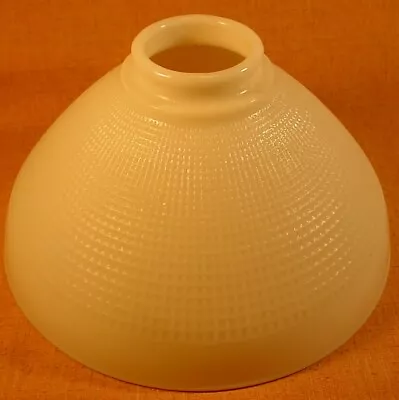 Rare Vintage 10 Inch Milk Glass Lamp Shade - No Chips - No Craks - Flawless! • $19.75